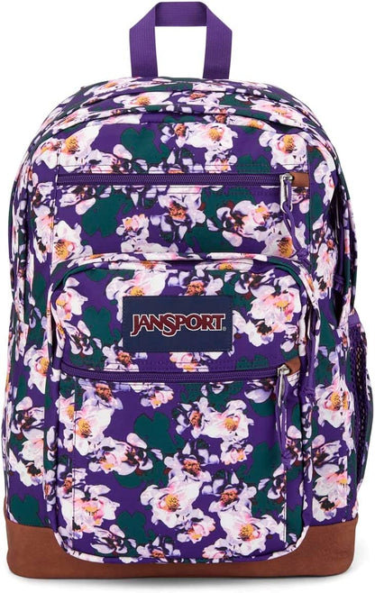 JanSport Cool Student Backpack Purple Petals JS0A2SDD94B