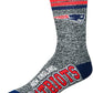 FBF Got Marbled Crew Socks New England Patriots Large(10-13)