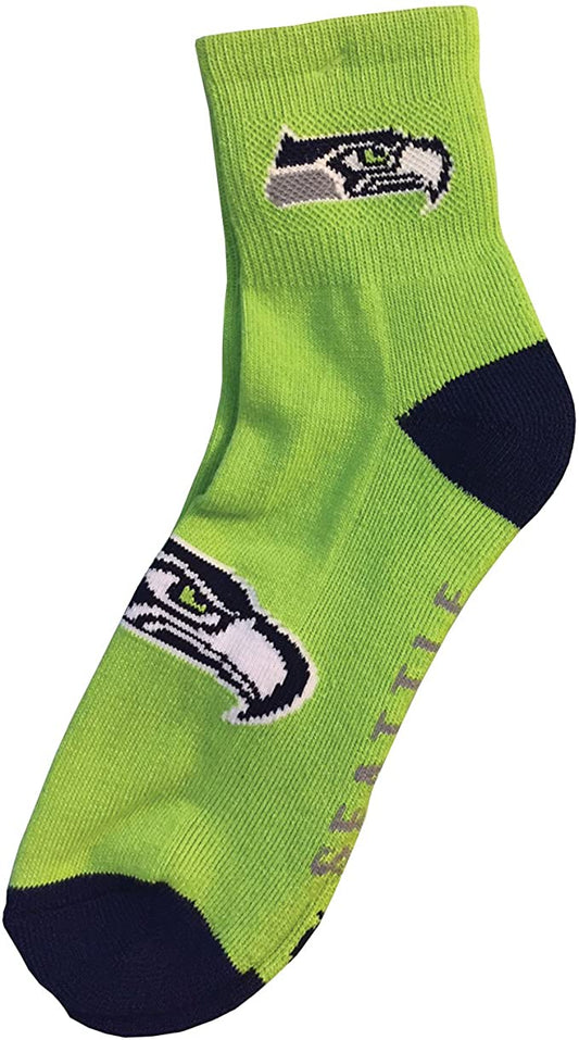 FBF 501 Quarter Socks Seattle Seahawks Large(10-13)