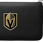 Vegas Golden Knights Zip Organizer Wallet Pebble Black