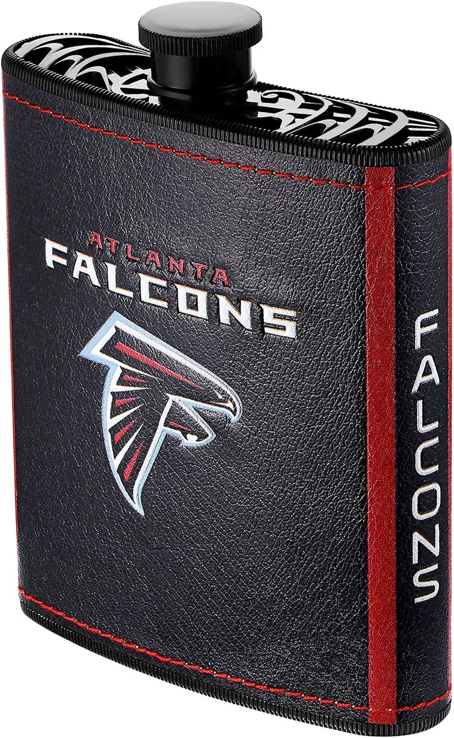 Atlanta Falcons Plastic Hip Flask, 7-ounce