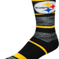 FBF 504 RMC Stripe Crew Socks Pittsburgh Steelers Large(10-13)