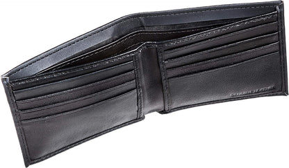 Black Leather San Francisco 49ers Bi-fold Wallet