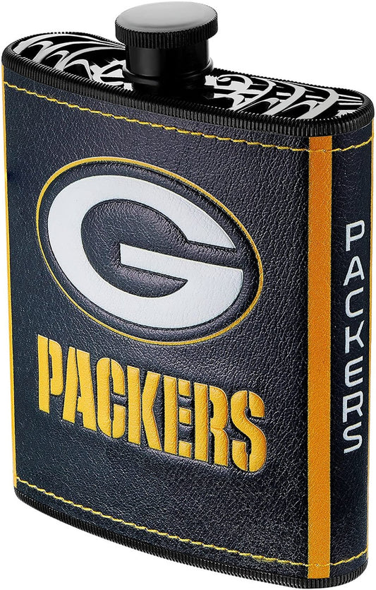 Green Bay Packers 플라스틱 힙 플라스크, 7온스 