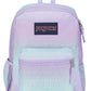 JanSport Cross Town 8 Bit Ombre Purple School Backpack JS0A47LW93K