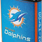Miami Dolphins Plastic Hip Flask, 7-ounce