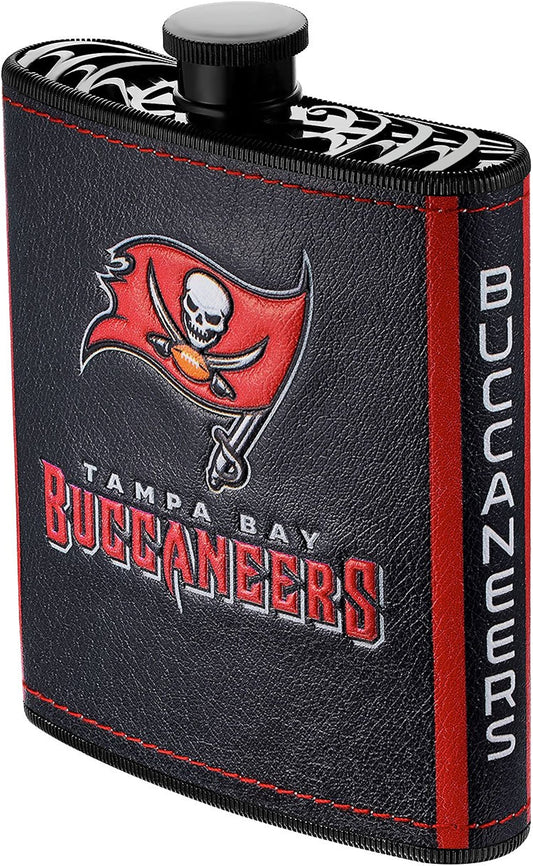 Tampa Bay Buccaneers Plastic Hip Flask, 7-ounce