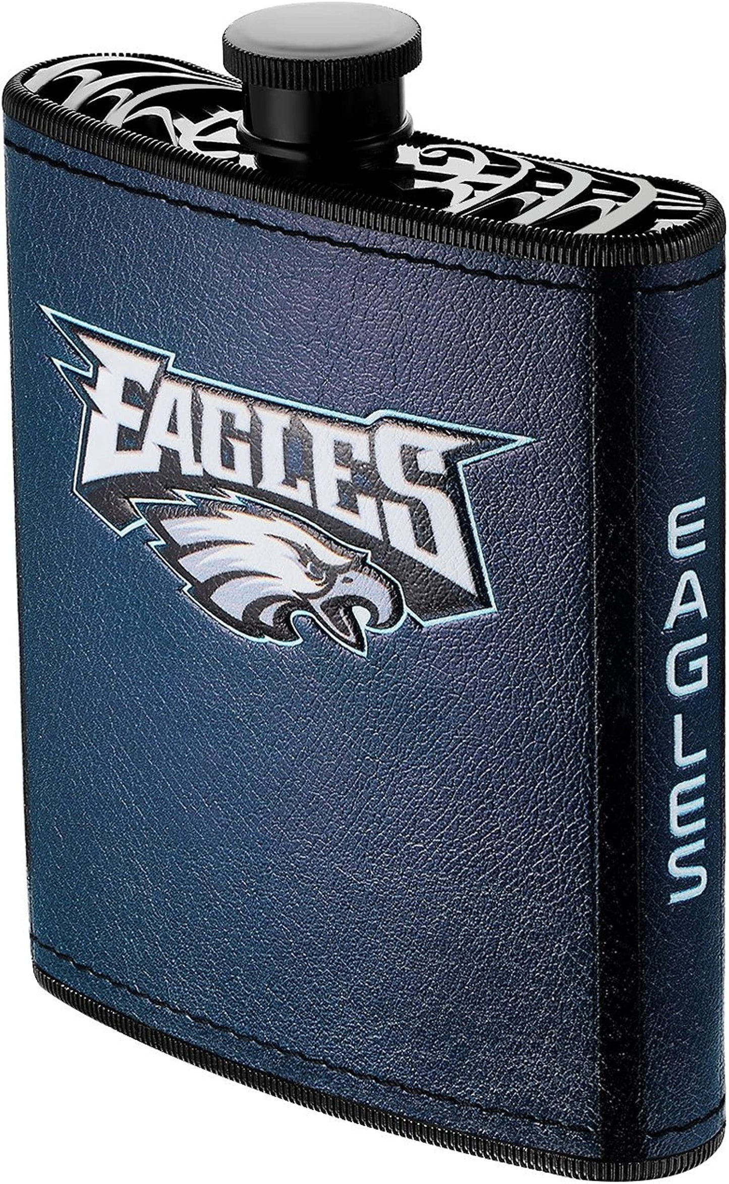 Philadelphia Eagles Plastic Hip Flask, 7-ounce