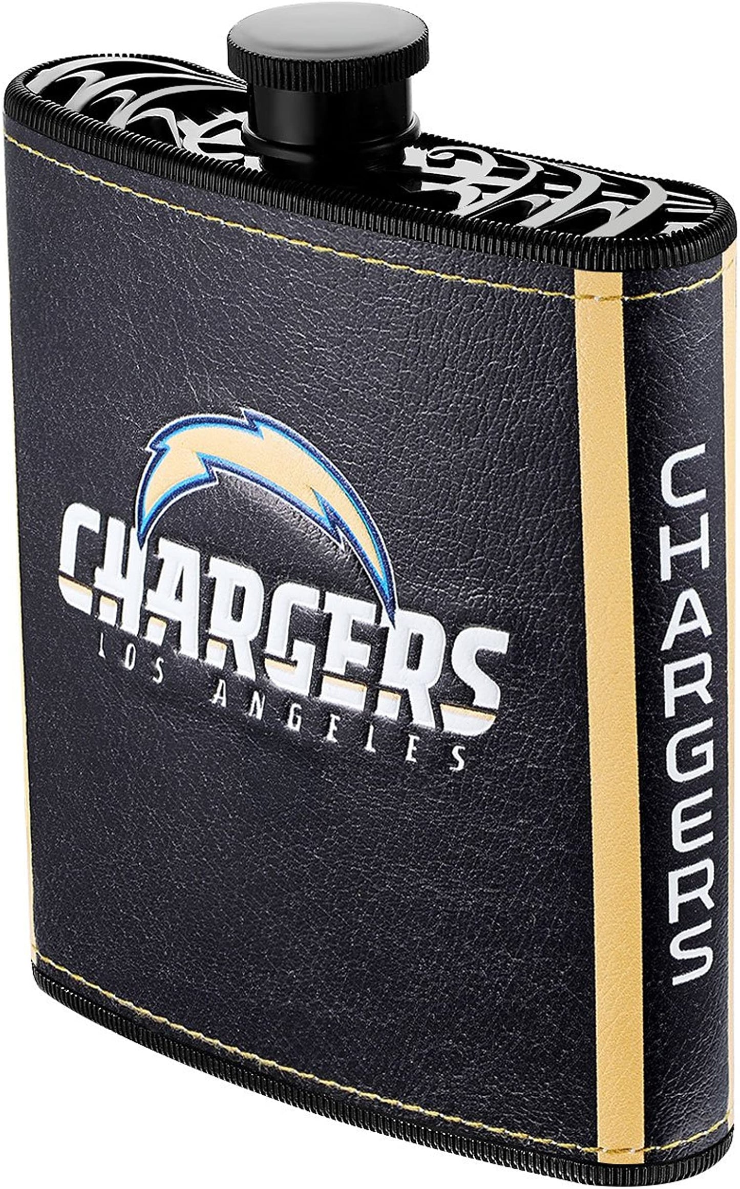 Los Angeles Chargers Plastic Hip Flask, 7-ounce