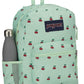 JanSport Cross Town 8 Bit Cherries School Backpack JS0A47LW93L