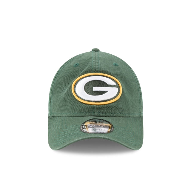 New Era 9TWENTY Green Bay Packers Core Classic Adjustable Hat Green