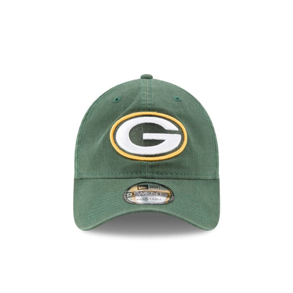 New Era 9TWENTY Green Bay Packers Core Classic Gorra ajustable verde