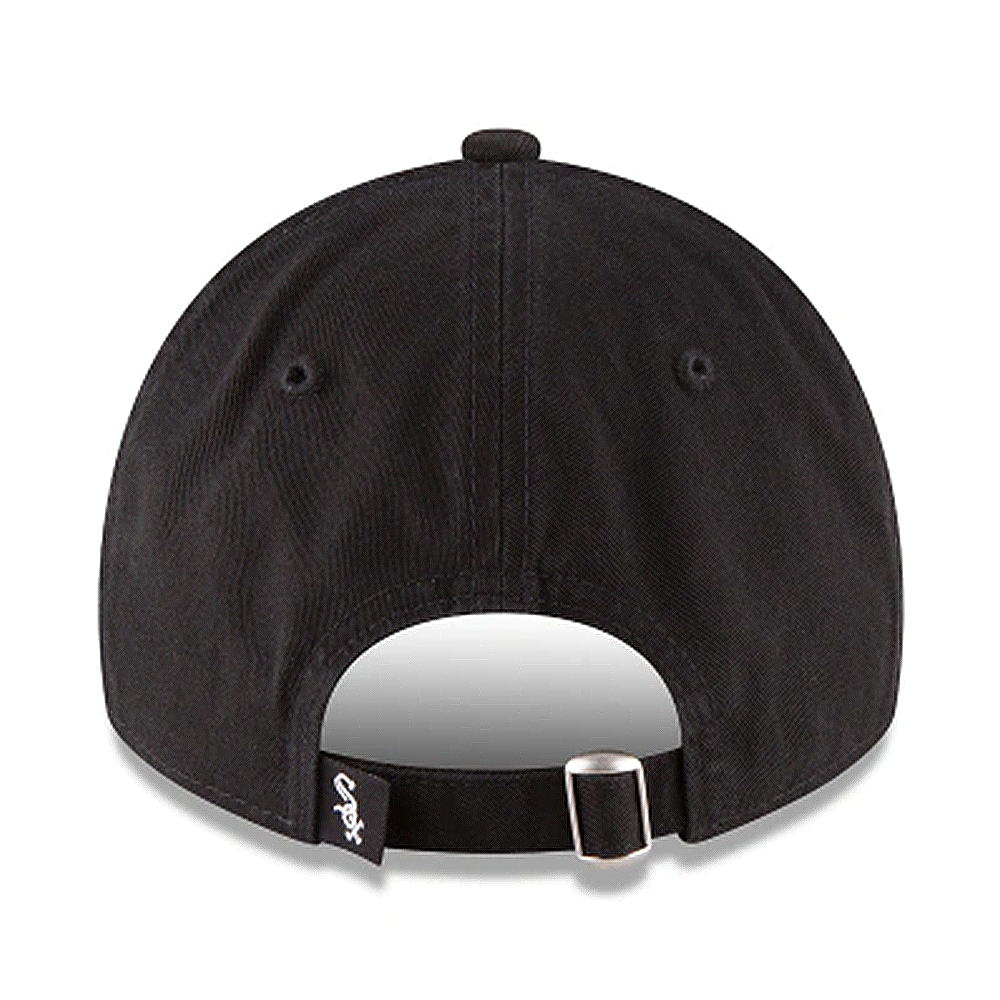 New Era MLB Chicago White Sox Black Core Classic Twill 9Twenty Adjustable Hat