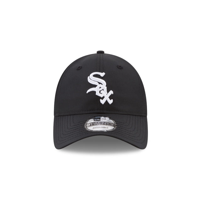 New Era Chicago White Sox Perforated Pivot 9TWENTY Adjustable Hat - Black