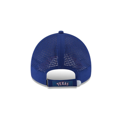 New Era Texas Rangers Perforated Pivot 9TWENTY Adjustable Hat - Royal Blue