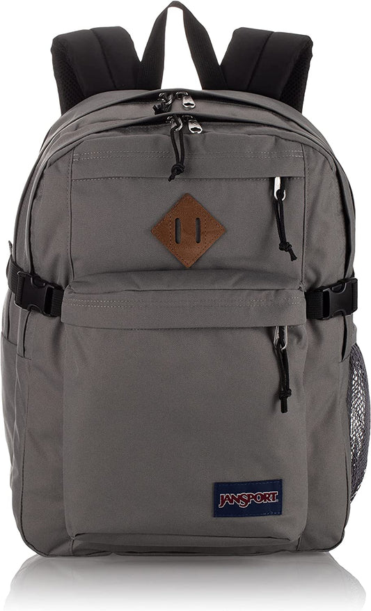 JanSport JS0A4QUL7H6 Main Campus Graphite Grey Backpack