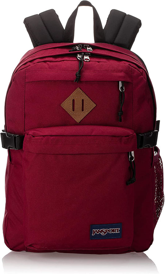 JanSport JS0A4QUL04S Main Campus Russet Red Backpack