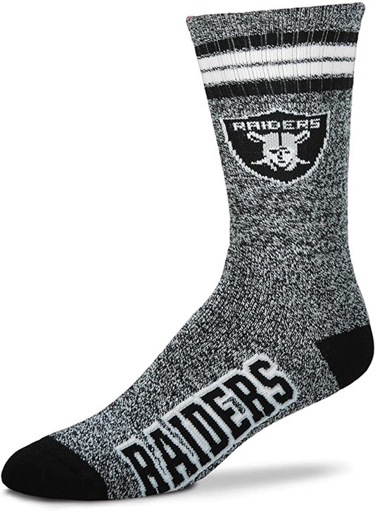 FBF Got Marbled Crew Socks Raiders Large(10-13)