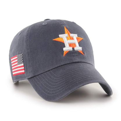 '47 MLB Houston Astros Navy Heritage Clean Up Adjustable Hat