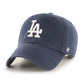 '47 MLB Los Angeles Dodgers Clean Up Adjustable Hat Navy/White