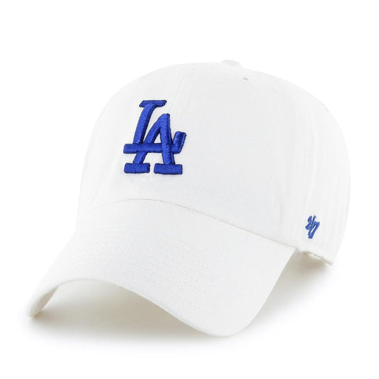 '47 MLB 로스앤젤레스 다저스 클린업 조절식 모자 흰색
