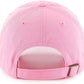 '47 Brand MLB Los Angeles Dodgers Clean Up Adjustable Hat Rose Pink