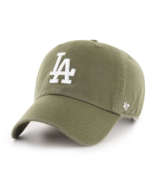 '47 MLB Los Angeles Dodgers Clean Up Adjustable Hat Sandalwood