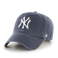 '47 Brand MLB New York Yankees Clean Up Adjustable Hat Vintage Navy