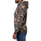 Unisex Premium Pullover Fleece Hoodie Khaki Camo S to 3XL