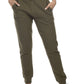 Unisex Active Fleece Premium Jogger Pants Casual Urban Basic Tapered fit Military Green