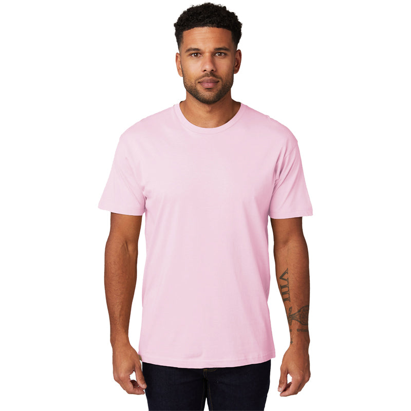 Unisex Soft-washed Short Sleeve Crew Neck T-Shirt 3Pack Light Pink