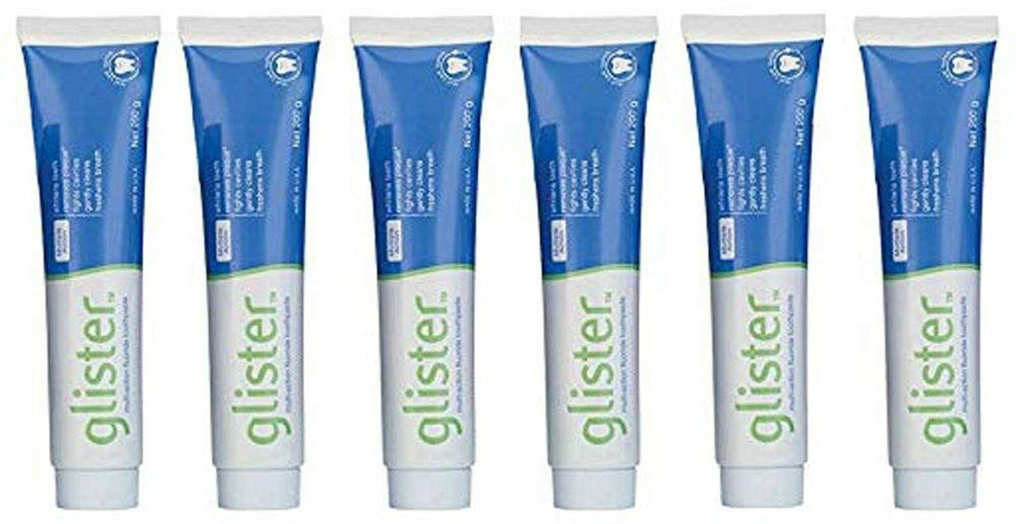 Glister Multi-action Fluoride Toothpaste 6.75 ounce. (6-pack)