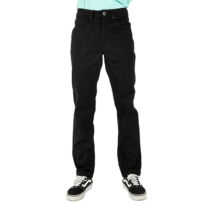 Men's 13.OZ Slim fit Black Denim Jeans